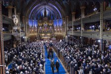 Les funérailles d'État de Bernard Landry
