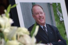 Les funérailles d'État de Bernard Landry